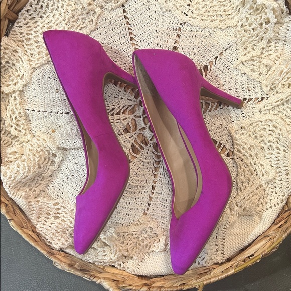 INC Elegant Purple Women's Heels. 3.5”. Size 10 - Picture 2 of 5